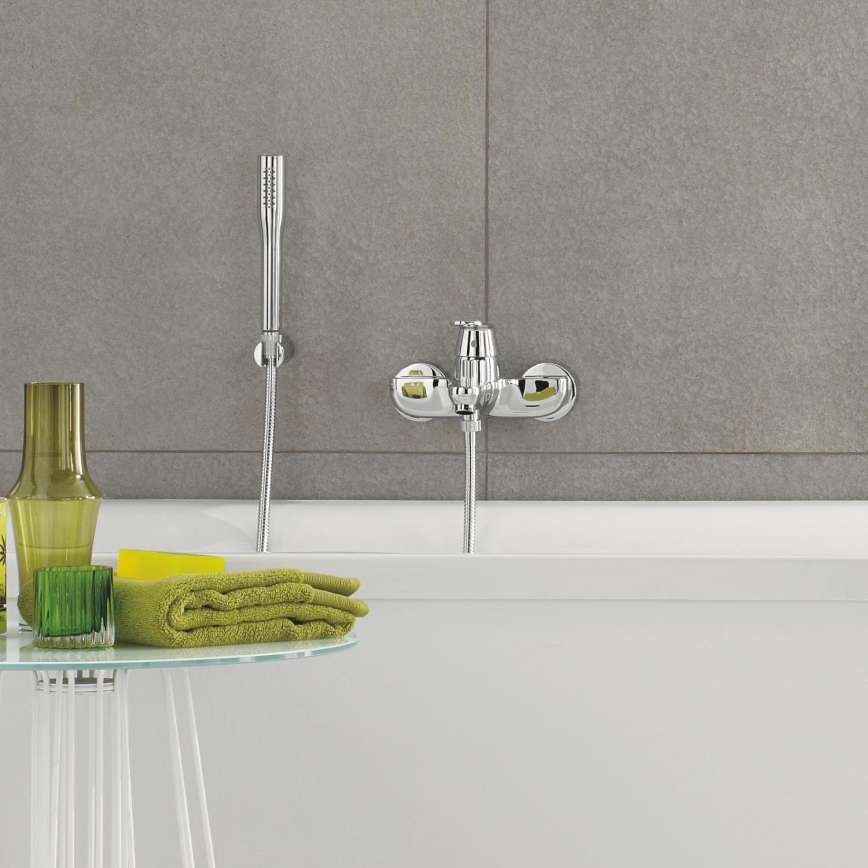 GROHE 32832000 - Badewannen-Set mit Wannenarmatur EUROSMART COSMOPOLITAN, chrom glänzend