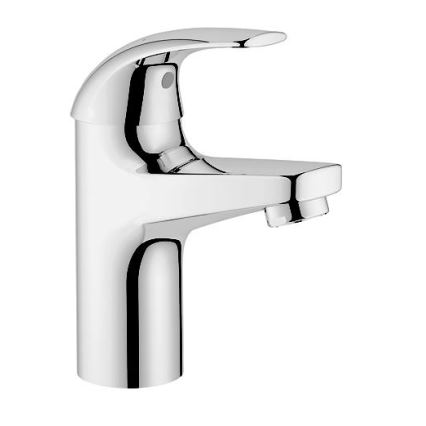 GROHE 32848000 - Waschtischarmatur BAUCURVE, glänzender Chrom