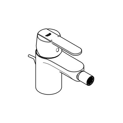 GROHE 32885000 - Bidetarmatur GET DN 15 glänzender Chrom