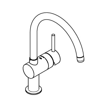 GROHE 32917GN0 - Küchenarmatur A, goldfarben