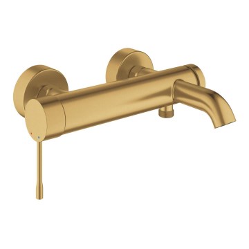 GROHE 33624GN1 - Wannenarmatur ESSENCE 193 mm, gebürstetes Gold
