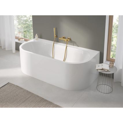 GROHE 33624GN1 - Wannenarmatur ESSENCE 193 mm, gebürstetes Gold