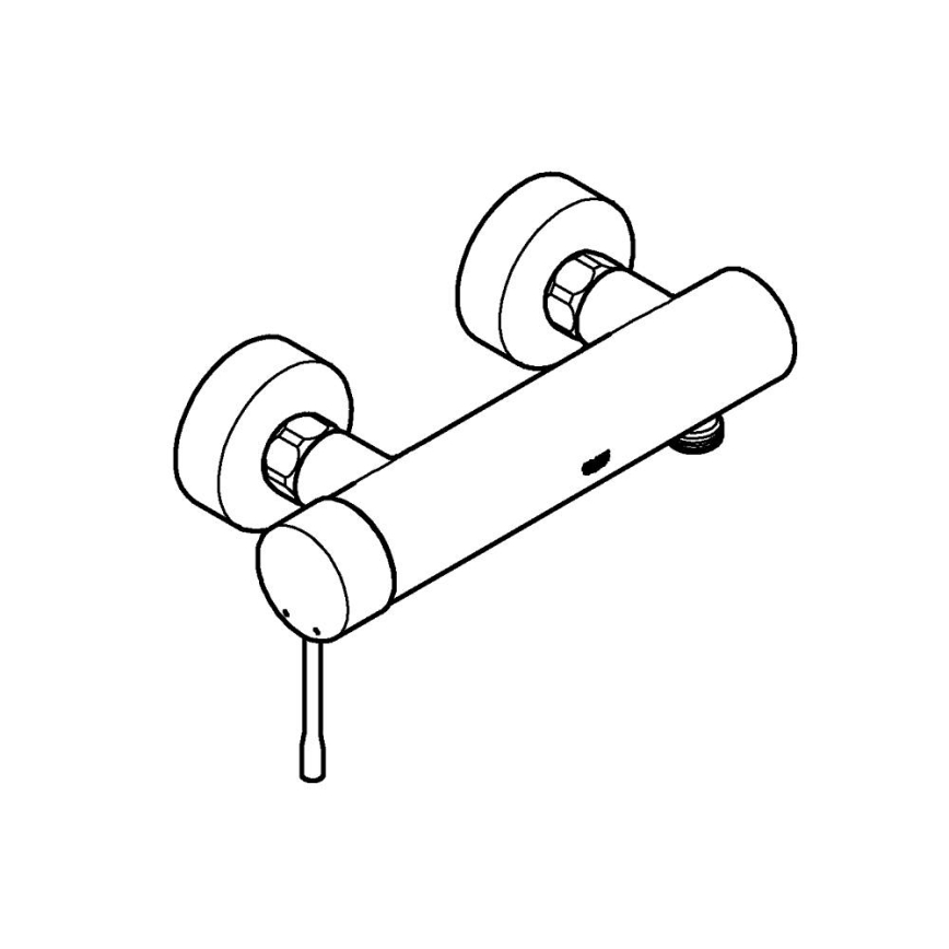 GROHE 33636001 - Duscharmatur ESSENCE, glänzender Chrom