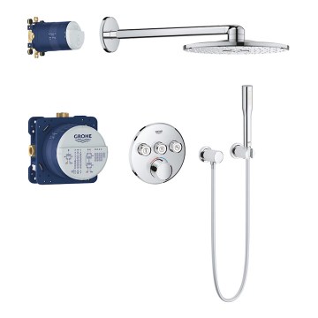 GROHE 34709000 - SMARTCONTROL Perfect Duschset, glänzender Chrom