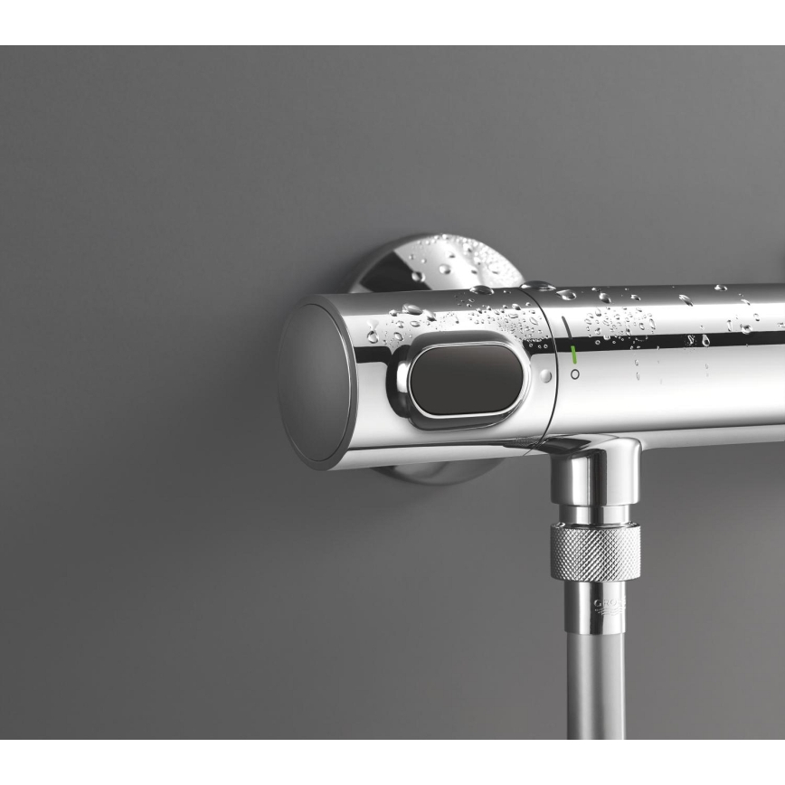 GROHE 34805001 - Duschset mit Thermostatarmatur PRECISION FLOW DN 15, Hochglanz-Chrom