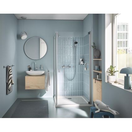 GROHE 34805001 - Duschset mit Thermostatarmatur PRECISION FLOW DN 15, Hochglanz-Chrom