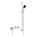 GROHE 34805001 - Duschset mit Thermostatarmatur PRECISION FLOW DN 15, Hochglanz-Chrom