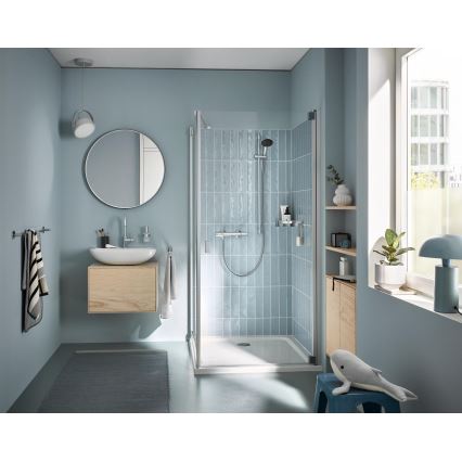 GROHE 34854001 - Duschsystem mit Thermostatarmatur PRECISION START 900 mm, Hochglanz-Chrom