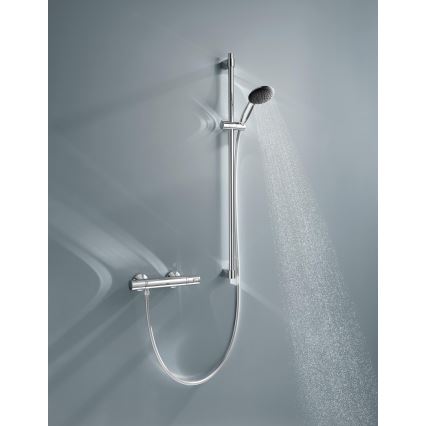 GROHE 34854001 - Duschsystem mit Thermostatarmatur PRECISION START 900 mm, Hochglanz-Chrom