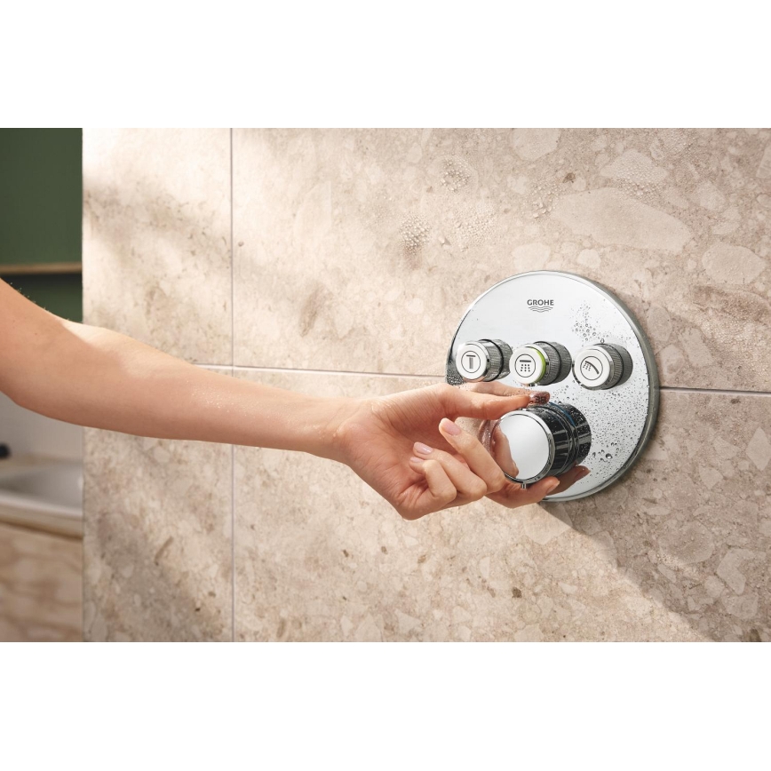 GROHE 34874000 - Duschsystem PRECISION SMARTCONTROL 310 mm, Chrom glänzend