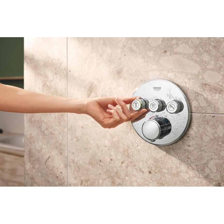 GROHE 34874000 - Duschsystem PRECISION SMARTCONTROL 310 mm glänzender Chrom