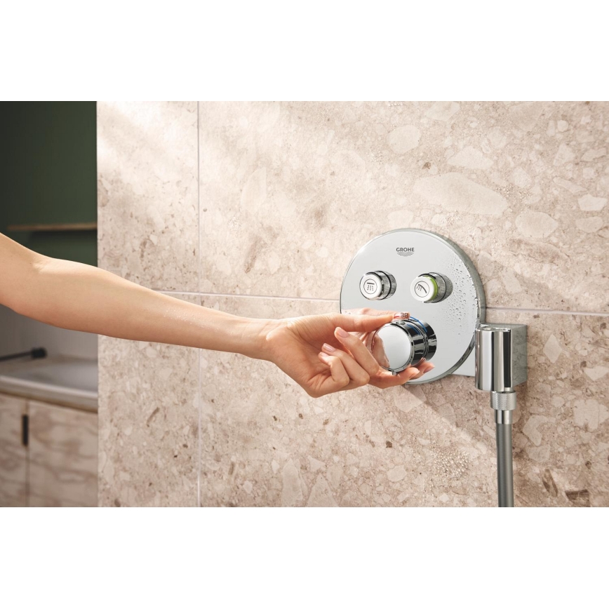 GROHE 34877000 - Duschsystem VITALIO RAIN MONO 310 glänzender Chrom