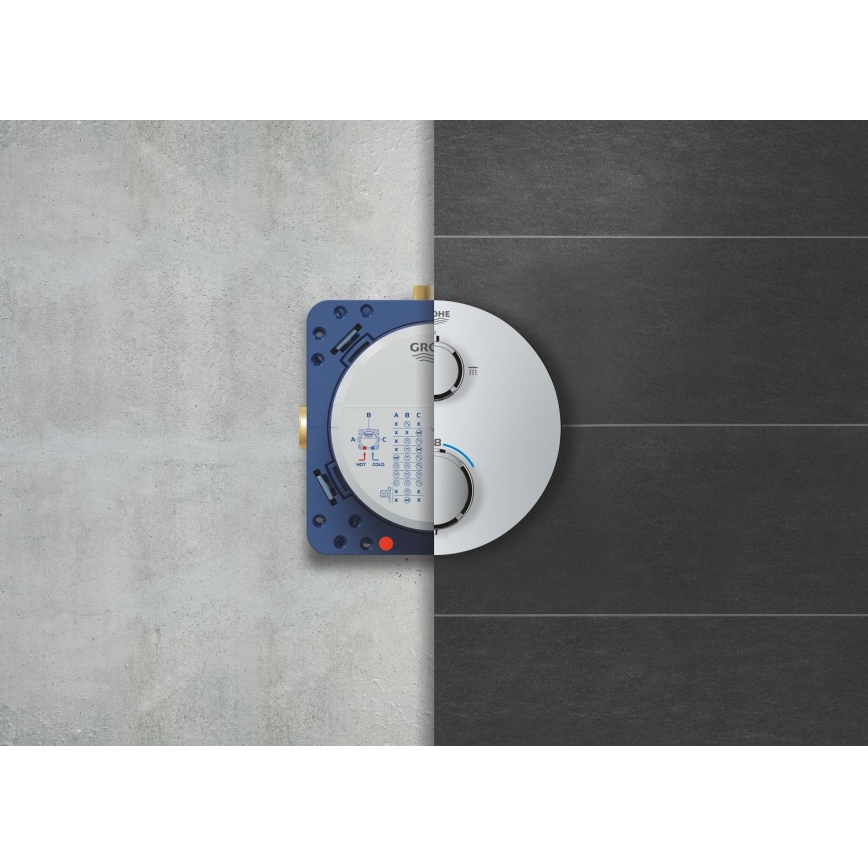 GROHE 34880000 - Duschset mit Unterputzarmatur GROHTHERM SMARTCONTROL glänzender Chrom