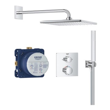 GROHE 34881000 - Unterputz-Duschsystem PRECISION 310 × 310 mm glänzend verchromt