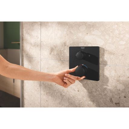 GROHE 348822430 - Duschset PRECISION 250 × 250 mm schwarz