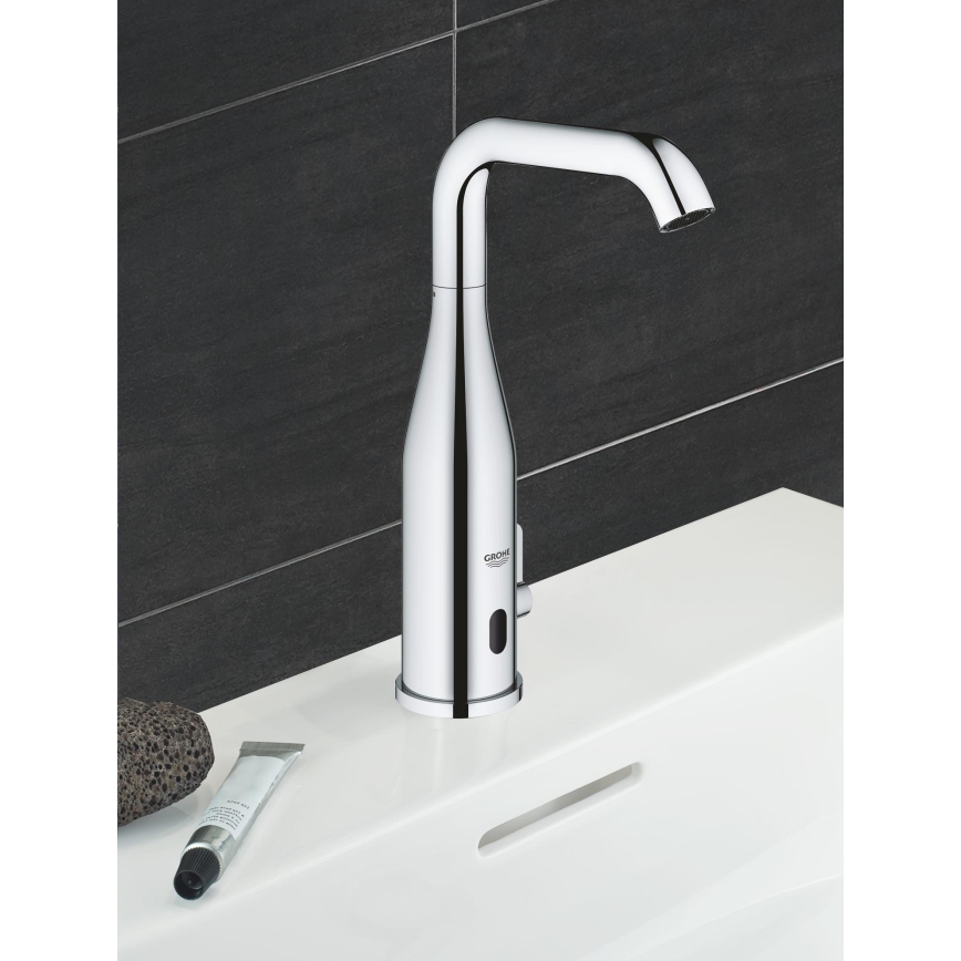 GROHE 36445000 - Elektronische Infrarot-Waschtischarmatur ESSENCE E, Hochglanz-Chrom