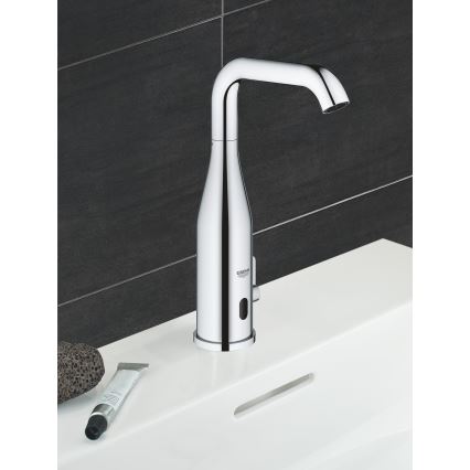 GROHE 36445000 - Infrarot-elektronische Waschtischarmatur ESSENCE E, Hochglanz-Chrom