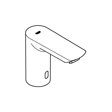 GROHE 36452000 - Infrarot-elektronische Waschtischarmatur BAU COSMOPOLITAN E Chrom