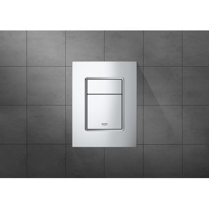 GROHE 37535000 - Betätigungsplatte SKATE COSMOPOLITAN S 130 × 172 mm Chrom