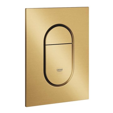 GROHE 37624GN0 - Betätigungstaste ARENA COSMOPOLITAN S 130 × 172 mm gebürstetes Gold