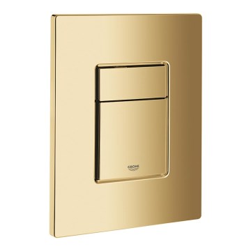 GROHE 38732GL0 - Betätigungsplatte SKATE COSMOPOLITAN 156 × 197 mm goldfarben