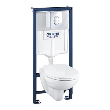 GROHE 39192000 - SOLIDO 4-in-1-Set, 1,13 m, DuroWhite