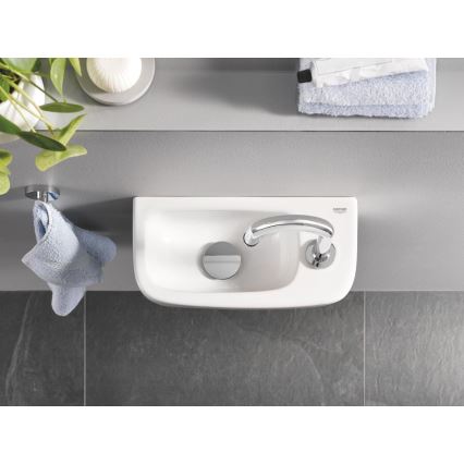GROHE 39327000 - BAU CERAMIC Waschbecken 370 × 180 mm Keramik/weiß