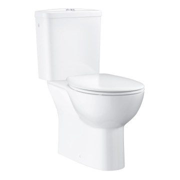 GROHE 39346000 - Stand-WC BAU mit vertikalem Abgang, Keramik/weiß
