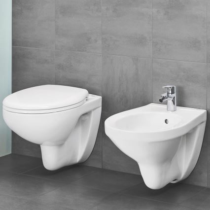 GROHE 39351000 - Hänge-WC BAU CERAMIC 53,1 × 36,8 × 36,3 cm Keramik/Weiß