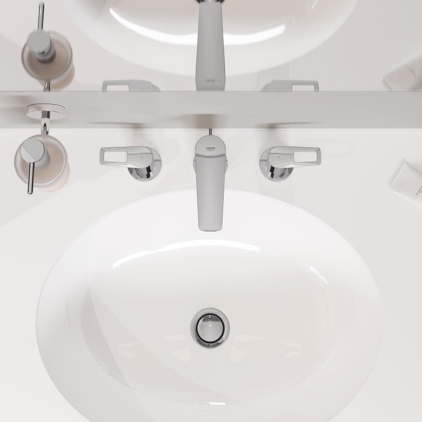 GROHE 39423000 - Unterbau-Waschbecken BAU CERAMIC 560 × 420 mm Keramik/weiß