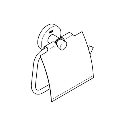 GROHE 40367001 - Toilettenpapierhalter ESSENTIALS 167 x 119 mm, glänzender Chrom
