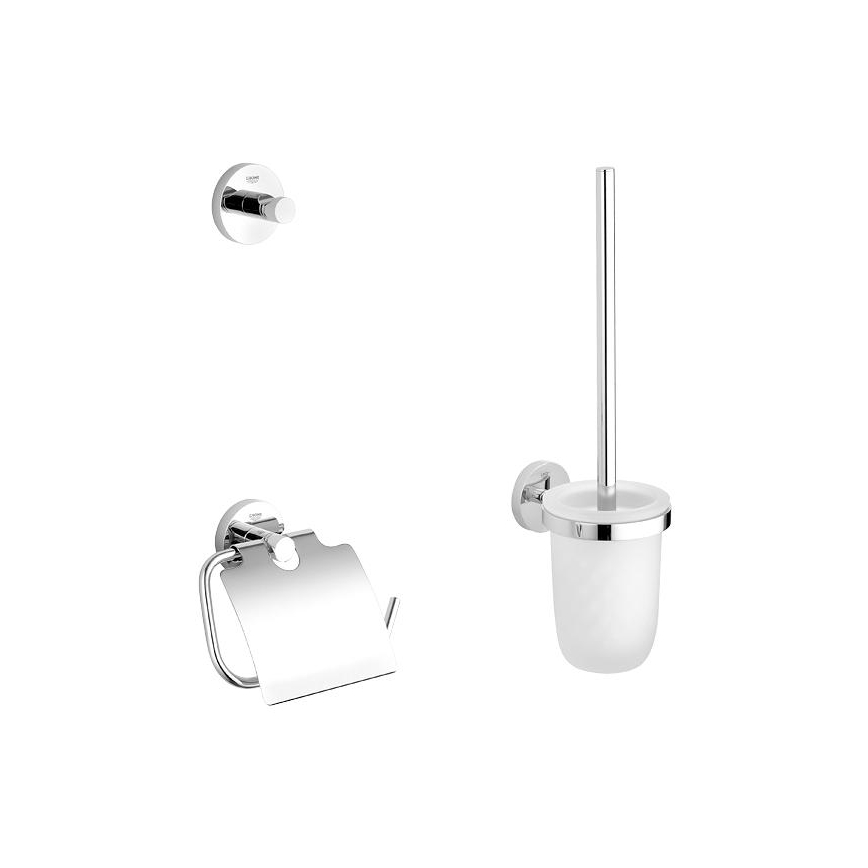 GROHE 40407001 - ESSENTIALS Zubehör-Set, glänzender Chrom