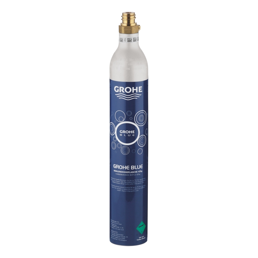 GROHE 40422000 - GROHE Blue CO2-Zylinder 425 g (4 Stück), Edelstahl