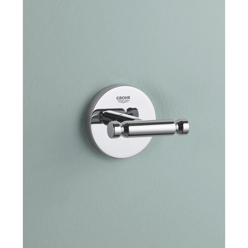 GROHE 40461001 - BAUCOSMOPOLITAN Bademantelhaken in Hochglanz-Chrom