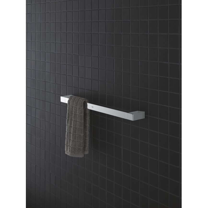 GROHE 40767000 - Handtuchhalter SELECTION CUBE 500 mm, glänzender Chrom