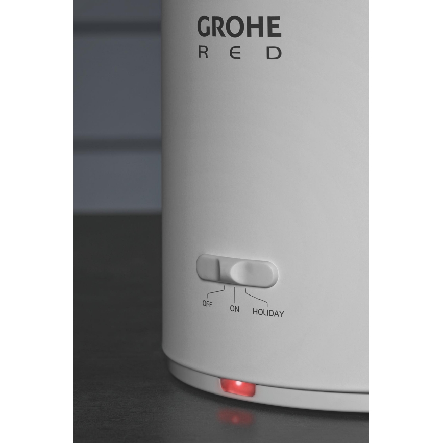 GROHE 40831001 - RED Vorratsbehälter, 7 l, Edelstahl