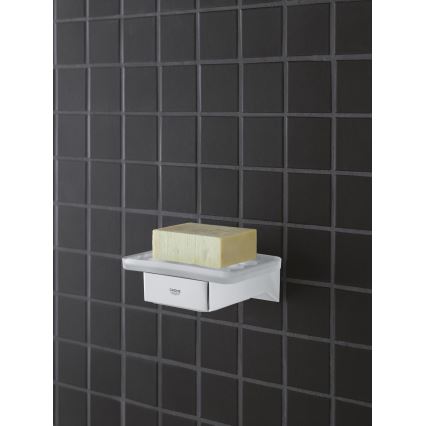 GROHE 40865000 - Halter SELECTION CUBE, glänzender Chrom