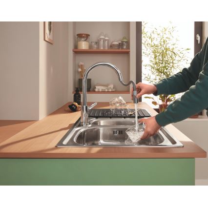 GROHE 40871K00 - Abtropfplatte 450 x 400 mm Keramik/schwarz