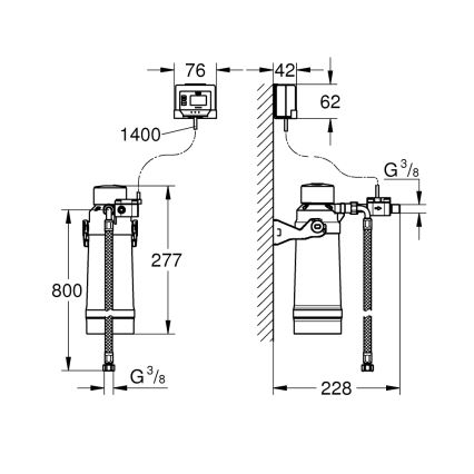 GROHE 40876000 - Starter-Set ULTRASAFE glänzender Chrom