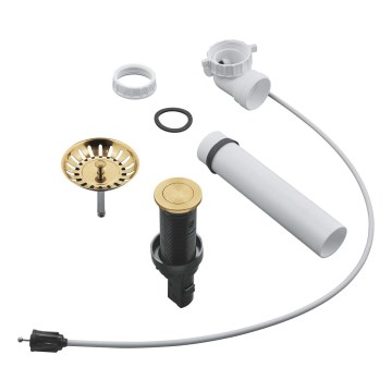 GROHE 40986GN0 - Ablaufgarnitur für Küchenspülen Ø 35 mm, goldfarben
