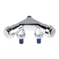 GROHE 41022000 - Doppelventil EGGEMANN DN 15, chromglänzend