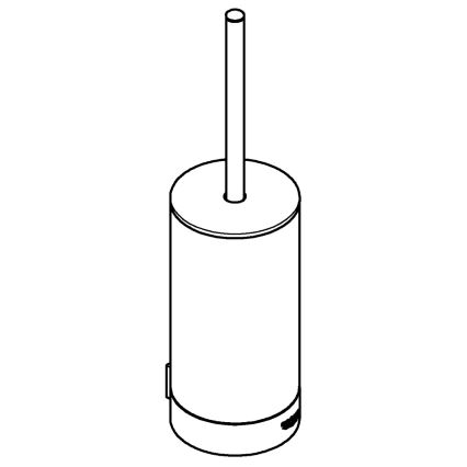 GROHE 41076000 - WC-Reinigungsset SELECTION glänzender Chrom