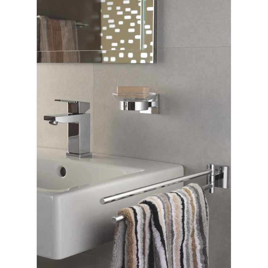 GROHE 41096000 - Seifenschale START CUBE 110 × 56 × 125 mm Hochglanz-Chrom