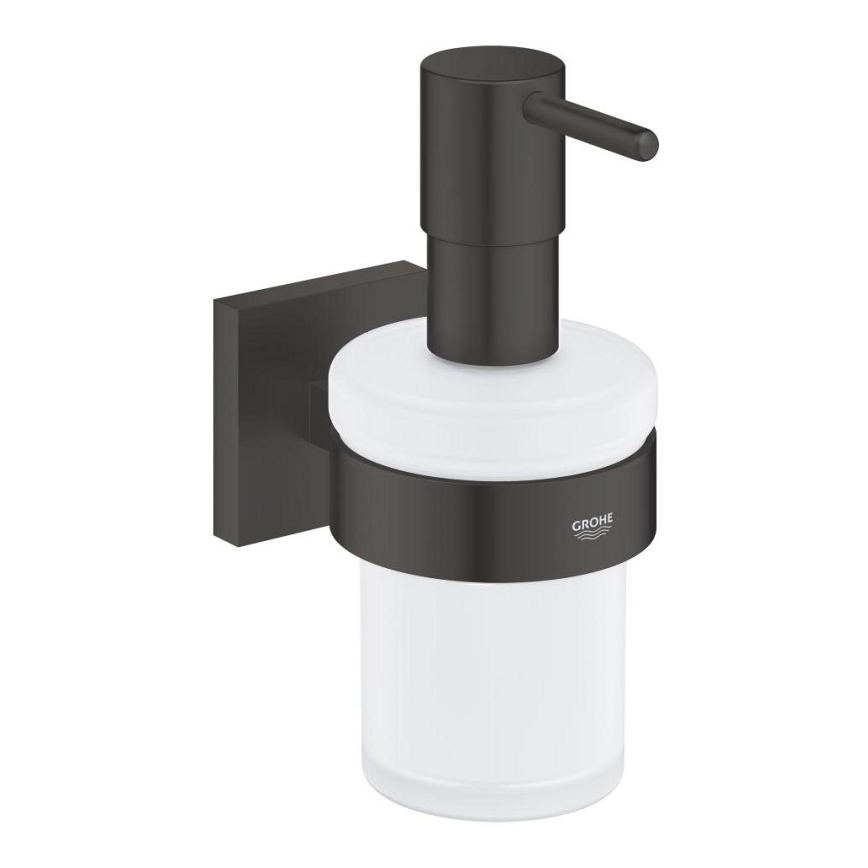 GROHE 410982430 - Flüssigseifenspender START CUBE 158 × 126 × 72 mm schwarz