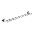GROHE 41104000 - START CUBE Handtuchhalter, 2-armig, 654 mm, glänzender Chrom
