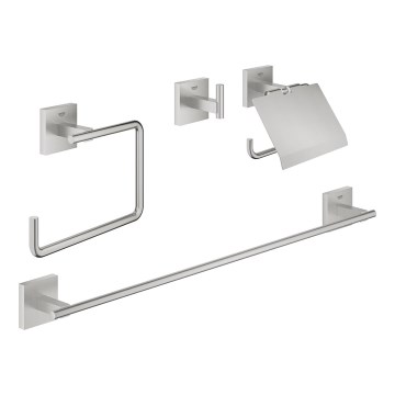 GROHE 41115DC0 - START CUBE Zubehör-Set 558 mm, Hochglanz-Chrom