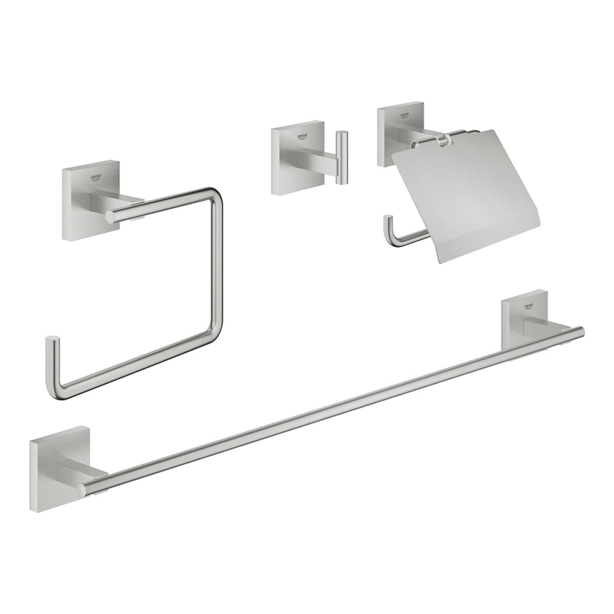 GROHE 41115DC0 - START CUBE Zubehör-Set 558 mm Keramik/weiß