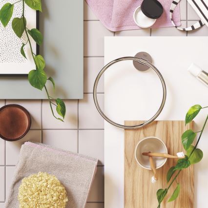 GROHE 41167000 - Handtuchhalter START COSMOPOLITAN, Ø 200 mm, glänzender Chrom