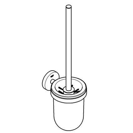 GROHE 41185000 - WC-Reinigungsset, glänzender Chrom