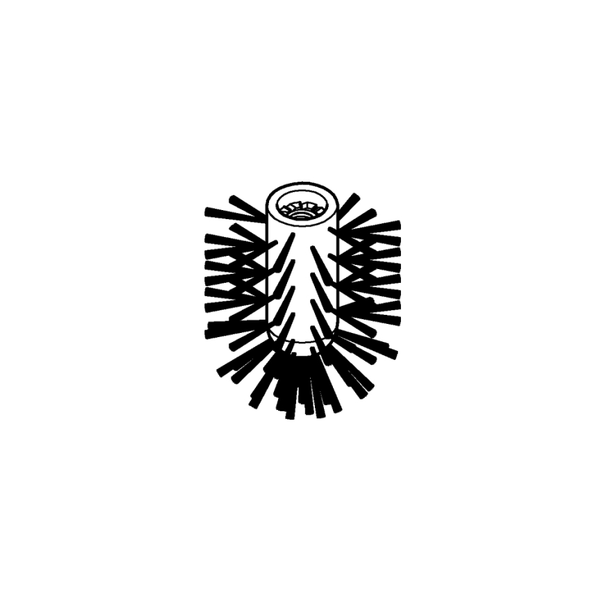 GROHE 41201KS0 - Ersatzbürste START schwarz